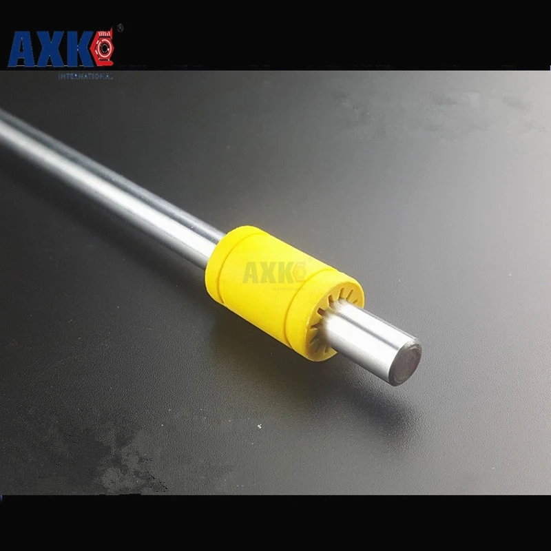 AXK خطي السكك الحديدية Cnc راوتر أجزاء 10 قطعة 3d طابعة الصلبة بوليمر Lm10uu تحمل-10 مللي متر رمح البلاستيك 10 مللي متر المحامل الخطية