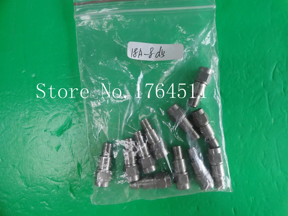 

[BELLA] INMET 18A-8dB DC-18GHz 8dB 2W SMA coaxial fixed attenuator --2PCS/LOT