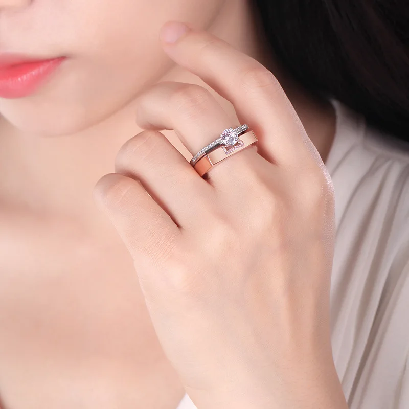 Zircon Ring Set For Women