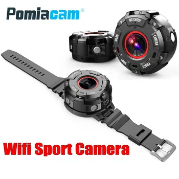 

New arrival G600 Action Camera 1080P Full HD 153 degree Ultra-wide Angle Wifi Sport Camera 30m waterproof mini camera Watch band