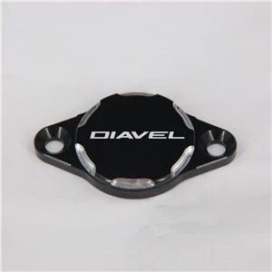 RiderJacky CNC модификация частей генератор красная крышка крышки для DUCATI Diavel 2010- 2011 2012 2013 - Цвет: Black