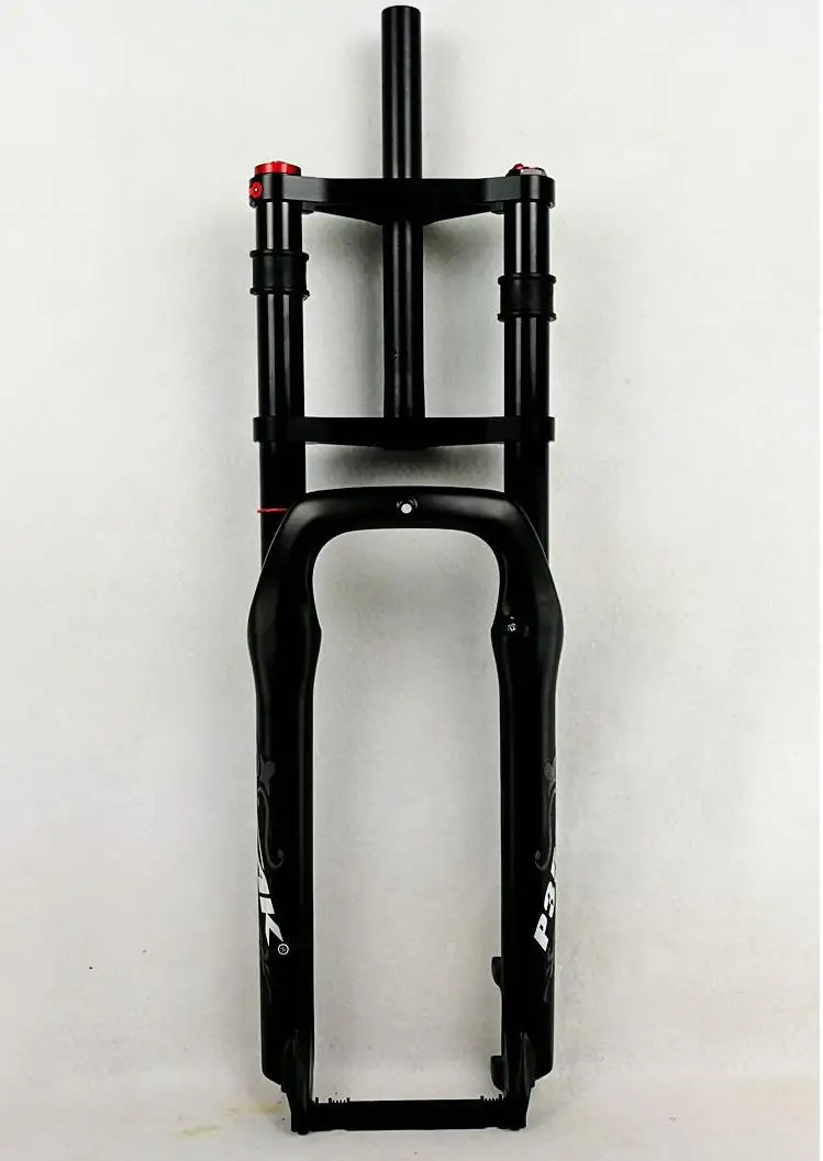 Kalosse snow bike fork 26 inch Alloy lock Oil gas forks , MTB front