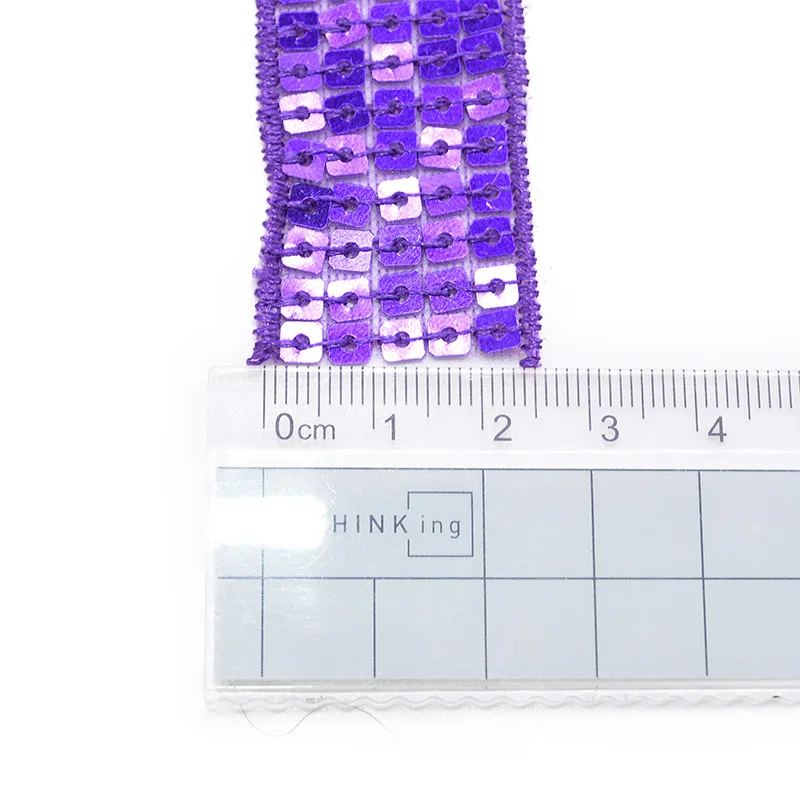 Sequins Ribbon 10 Yard Glitter for DIY Hairbows Apparel Sewing Home Decor