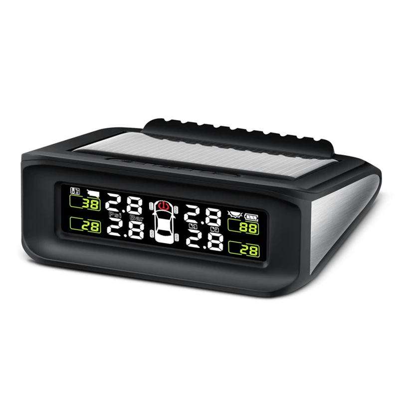 Tire Pressure Monitoring System Solar Power Internal External Sensor wireless font b TPMS b font BAR