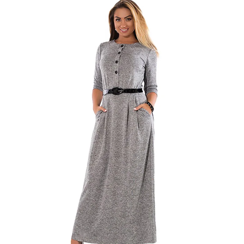 Поддельная Дизайнерская одежда украинское приталенное платье большого размера для полных размера плюс женская одежда большого размера Брендовое винтажное платье - Цвет: gray