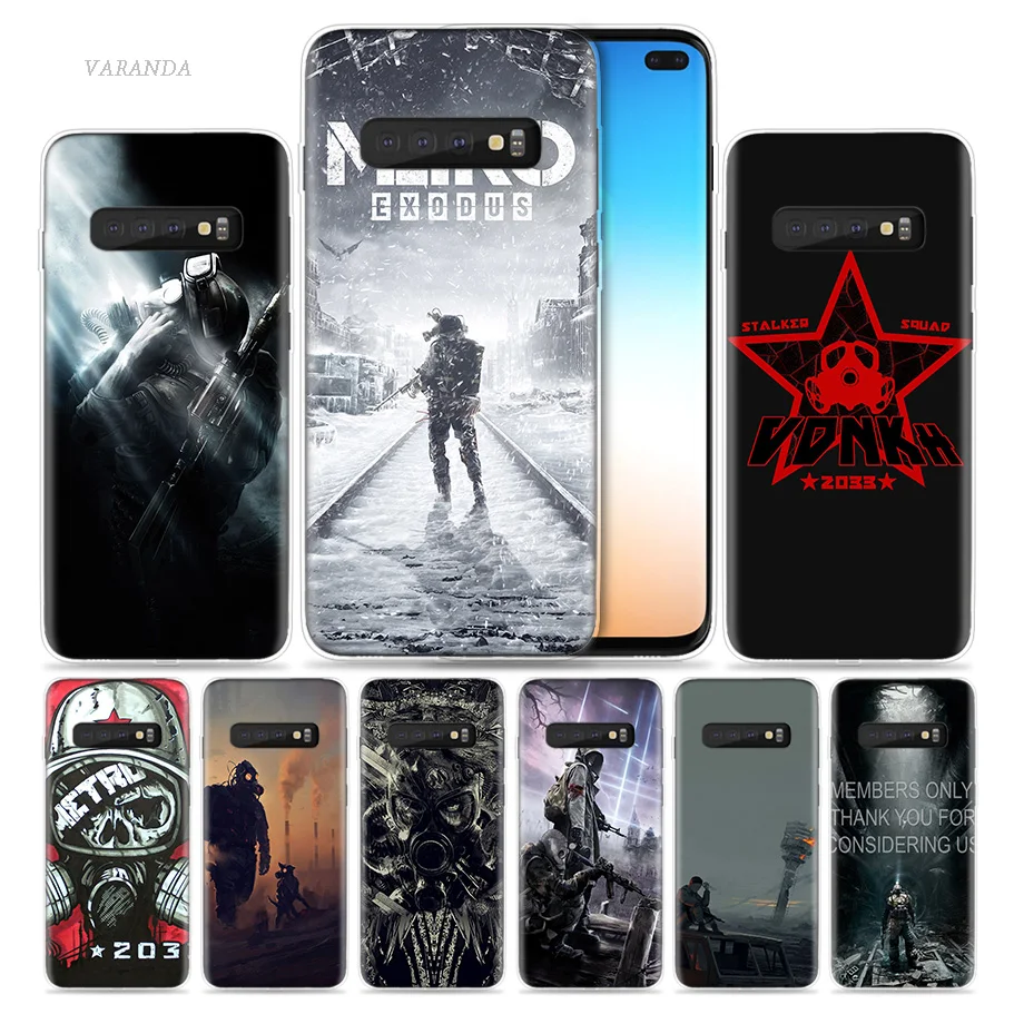 

Metro 2033 Case for Samsung Galaxy S8 S9 S10 5G S10e S7 Note 8 9 10 J4 J6 Plus J5 J8 2018 J3 Silicone Caso Game Phone Bags Cover