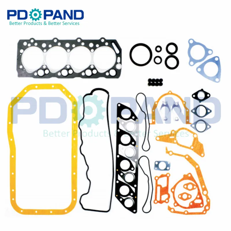 4D56T 4D56TD Engine Overhaul Full Gasket Set MD972249 For Mitsubishi PajeroMonteroShogunGalantL300L400 2.5DTD