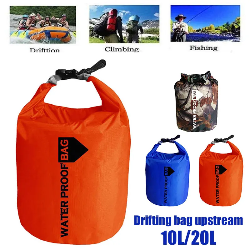 

Water Bags Portable Drifting Bag Swimming Bags Waterproof Dry Practical Durable 210 T Polyester Taff Rowing Snorkeling