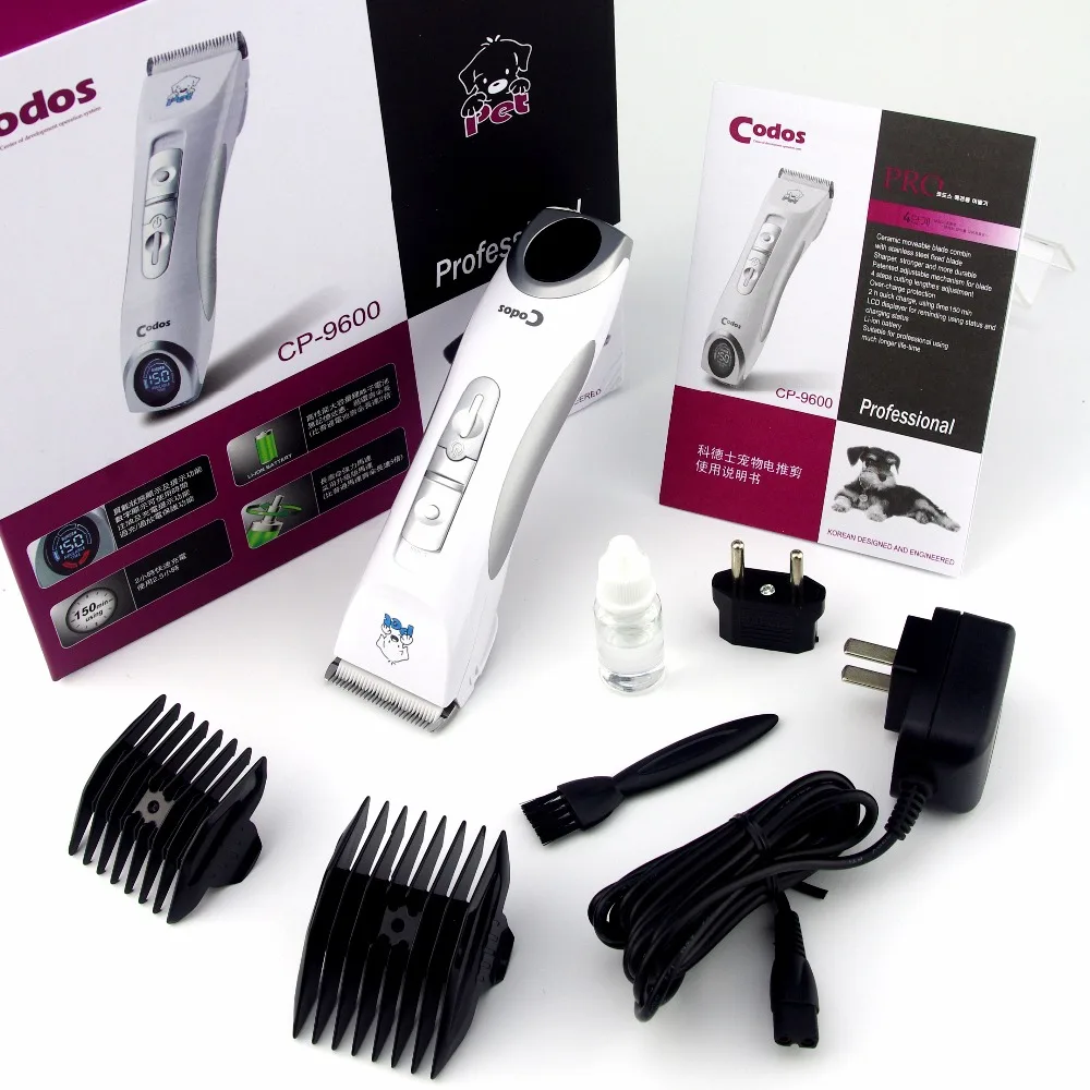 Триммер для собак аккумуляторный с жк дисплеем|dog clippers|rechargeable dog clipperdog trimmer |