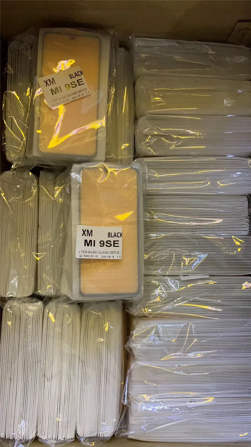 100 шт./лот по DHL 9D полный клей экран протектор Закаленное стекло для Xiaomi mi 9 SE Защитное стекло для mi 9