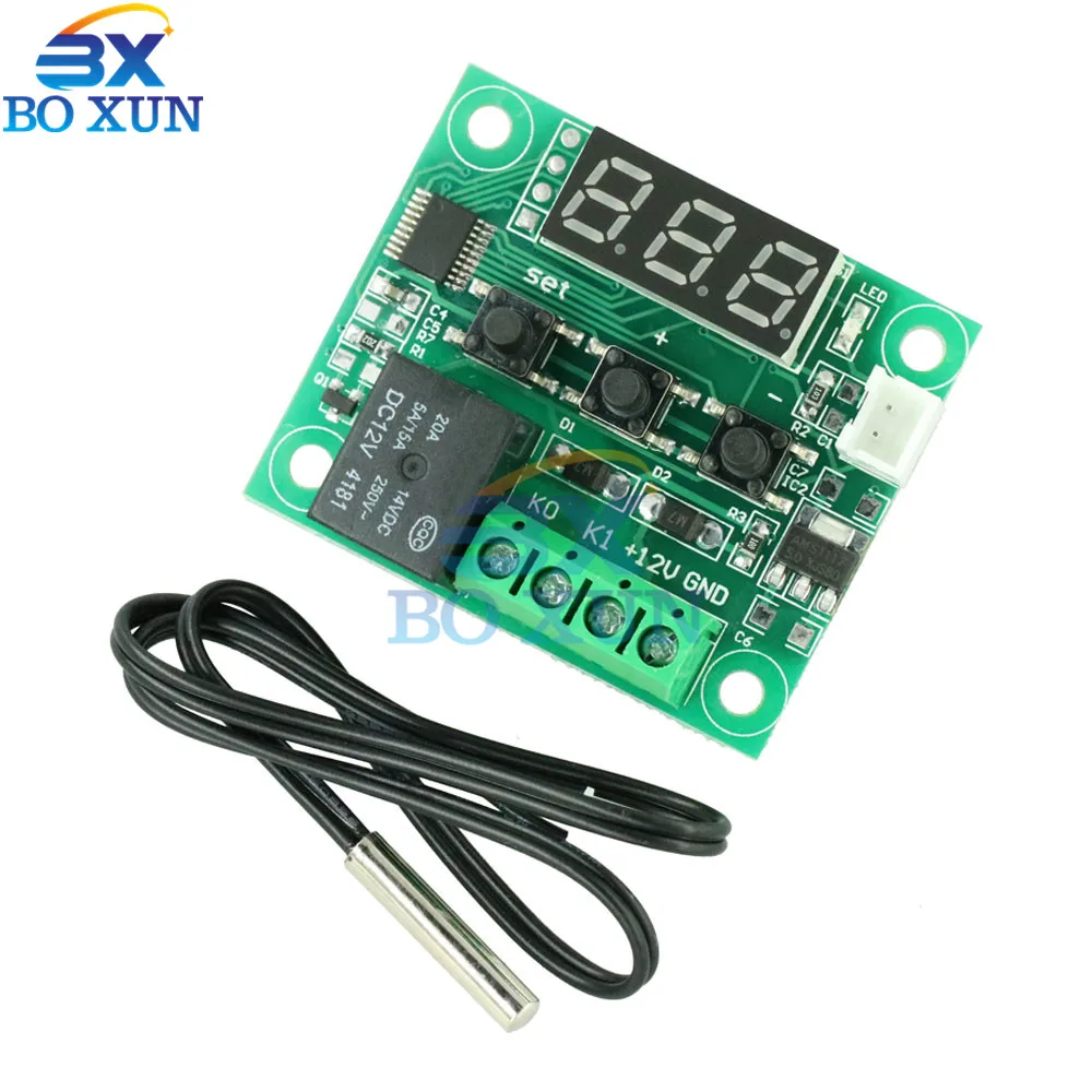 

W1209 DC 12V heat cool temp thermostat temperature control switch temperature controller thermometer thermo controller