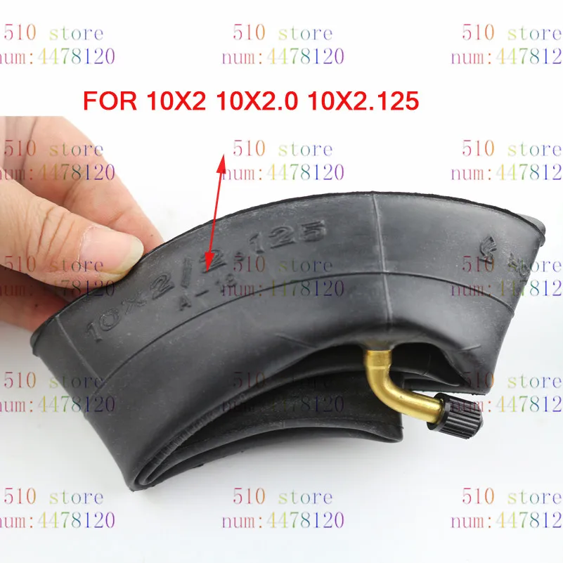 Новая внутренняя трубка 10X2/2,125 10 дюймов труба внутренняя труба детская коляска 10 дюймов 10x2 Внутренняя шина 10X2,125 onner шина