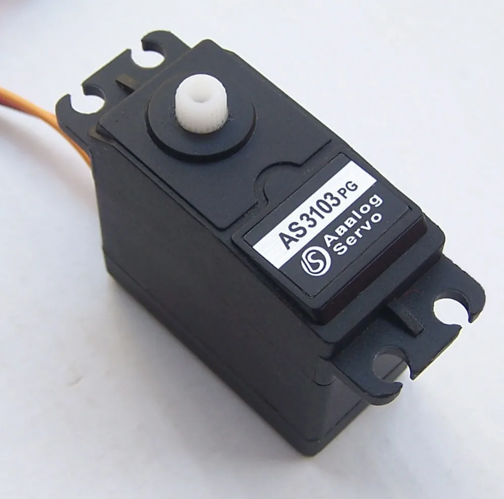 

2x servo 180 control angle Analog servo DC servo Motor torque Plastic gear 5.5kg/cm DC 4.8V-6V for Smart Car Robot DIY