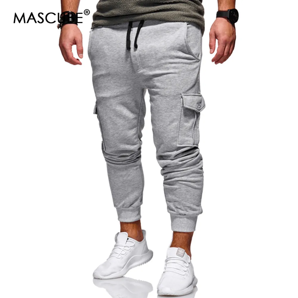 Aliexpress.com : Buy MASCUBE Men's Trousers Fashion Men's Jogging Pants ...