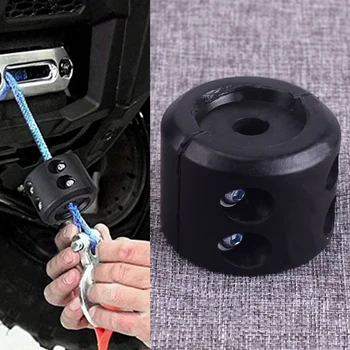 

DWCX Universal Rubber Quad Bike ATV UTV Front Winch Cable Hook Stop Cushion Stopper