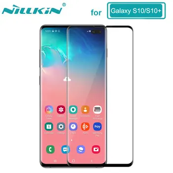 

Nillkin 3D CP+ Max Tempered Glass For Samsung Galaxy S10 S10+ Anti-Explosion Protective Film Screen Protector