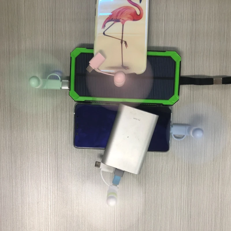 2-в-1 Тип C Micro USB мини-вентилятор для samsung Xiaomi huawei htc сотовый телефон Высокое качество USB вентилятор охлаждения