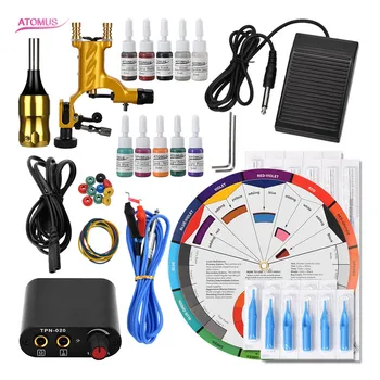 

Tattoo Machine Rotary Tatto Professional Maquillaje Permanente Principiante Fontes Para Tattoo Quit De Tatuajes Studio Machines