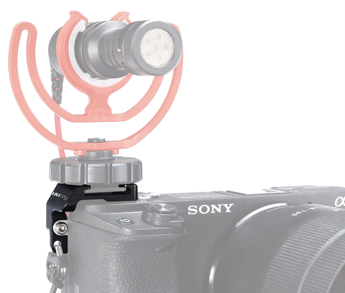 UURig R011 sony A6400 Холодный башмак адаптер пластина перемещения Холодный башмак пластина для sony A6400