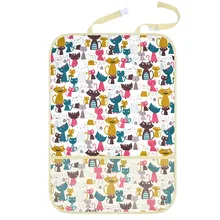 Автокресло удар мешок пират мультфильм Водонепроницаемый ребенок грязный защиты коврик