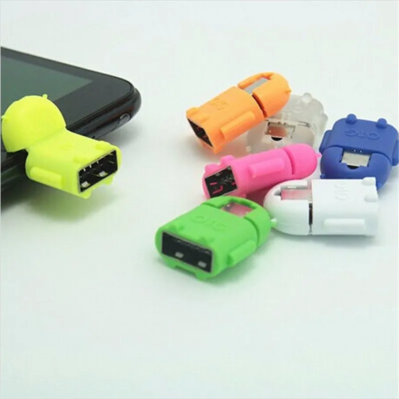 Популярный микро usb к USB OTG адаптер для универсального Android смартфона планшета ПК