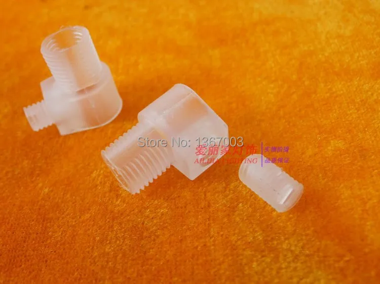 20PCS Transparent line deduction lock outlet with M10 outer tooth lock ...