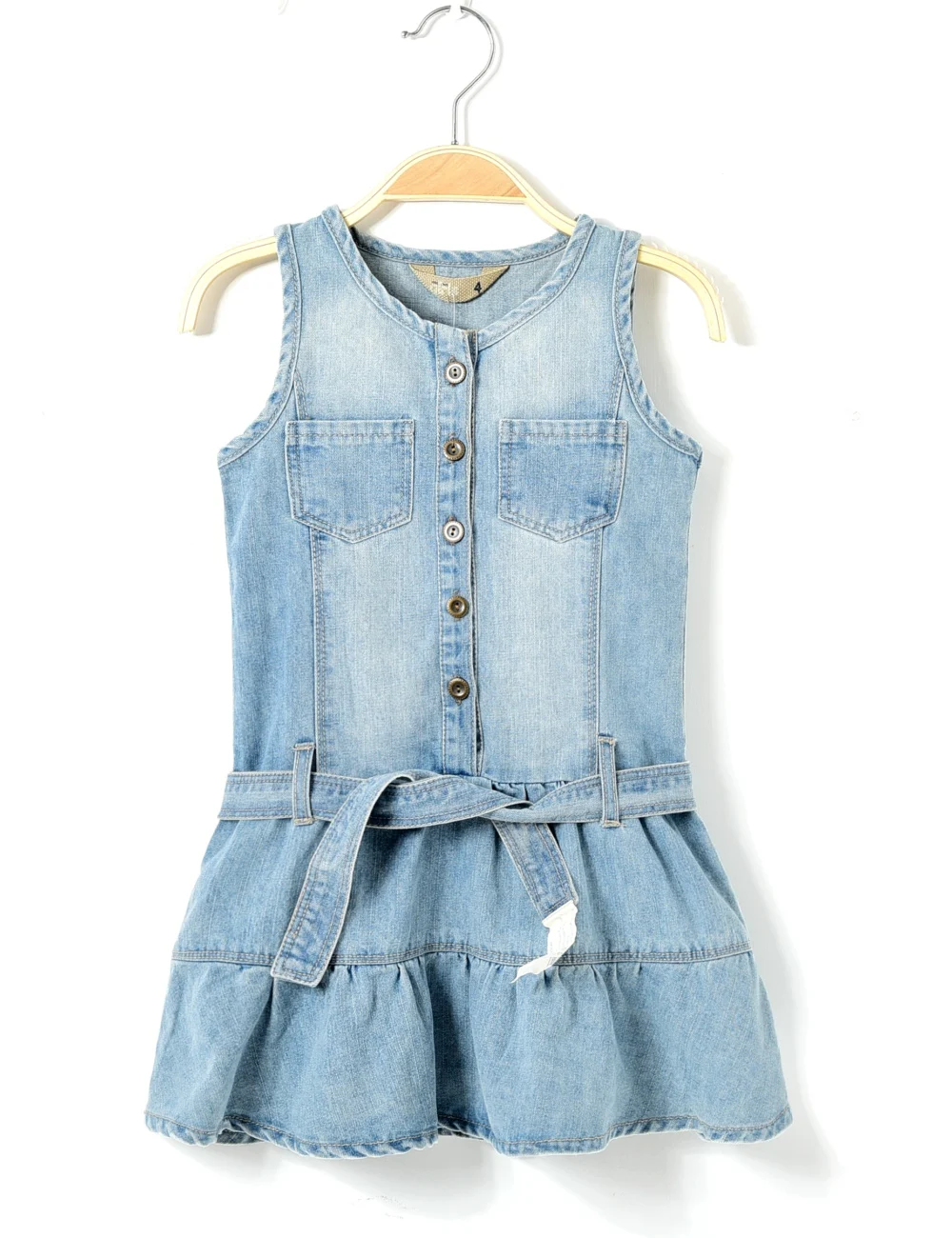 2016 new style summer girls demin james dress single ...