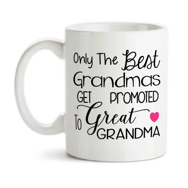only the best grandmas get promoted to great grandma mug beer mugs