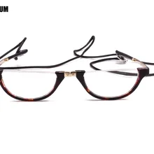 Agstum Half Moon мужские и женские круглые складные очки для чтения