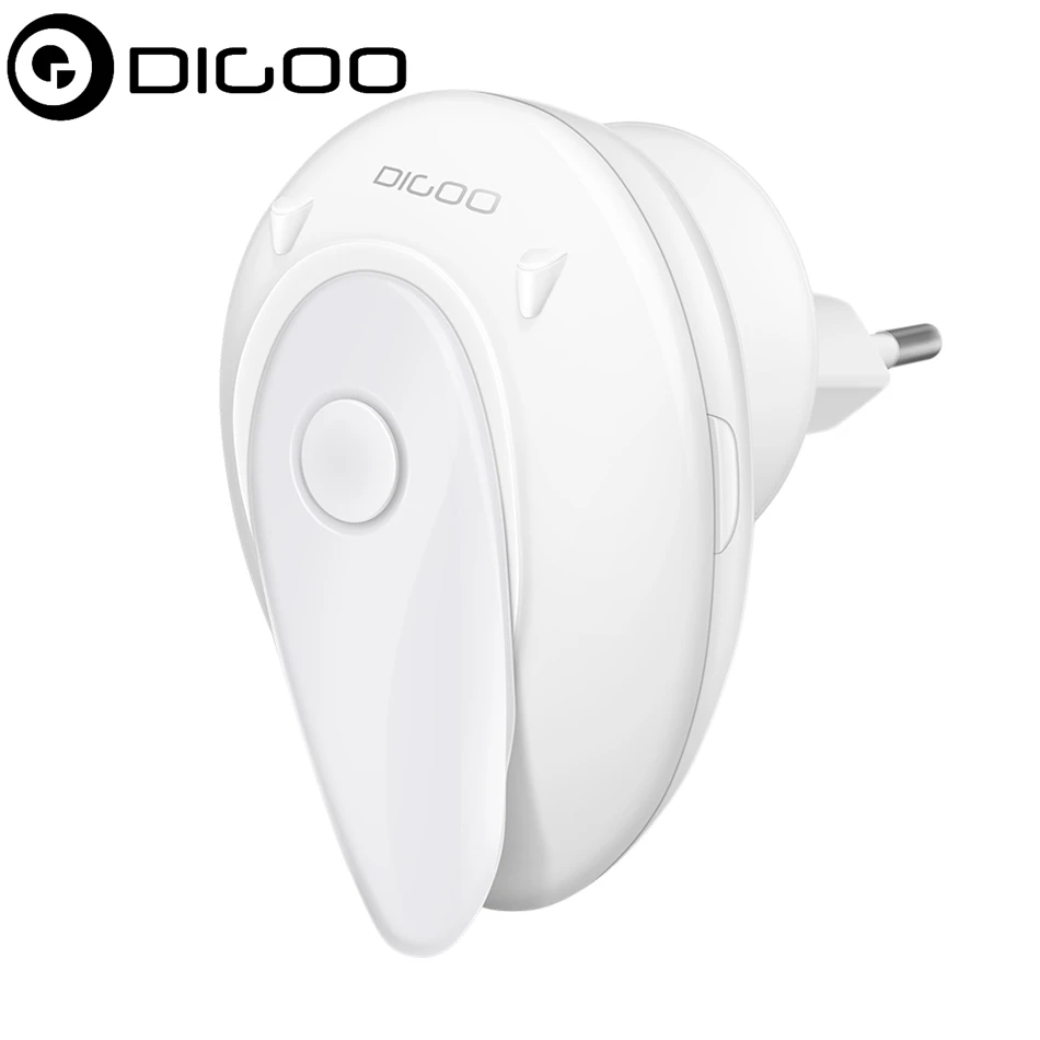 

Digoo DG-MR10 EU US Plug Ultrasonic Pest Repellent Three Ultrasonic Model Pests Control With LED Light for Smart Home System
