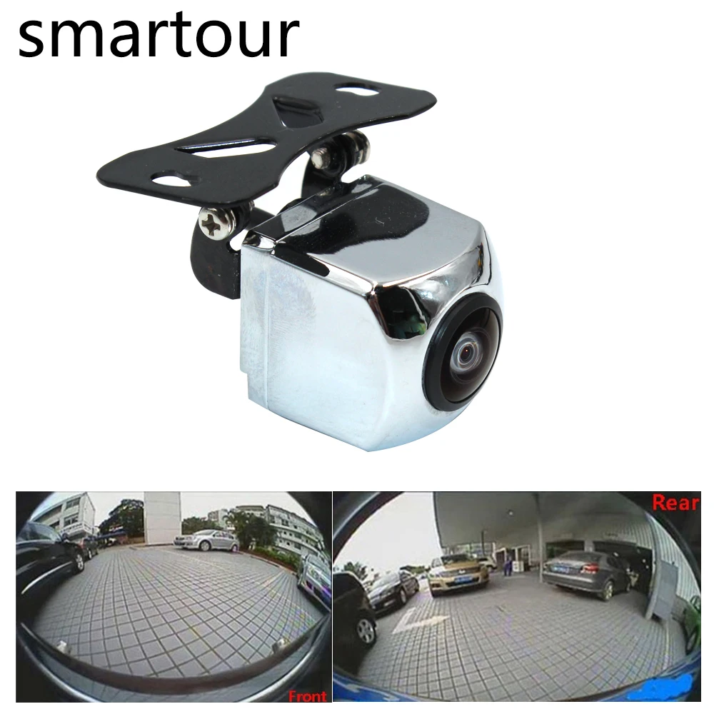 

Smartour car revering camera 180 Degree Angle Line Car Rear View Reverse Backup Camera Fisheye Lens Parking Monitor