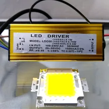 YNL реальная Высокая мощность 50 Вт 30 Вт 20 Вт 10 Вт COB светодиодный интегрированный чип лампы и Драйвер набор высокой яркости для Светодиодный прожектор светильник
