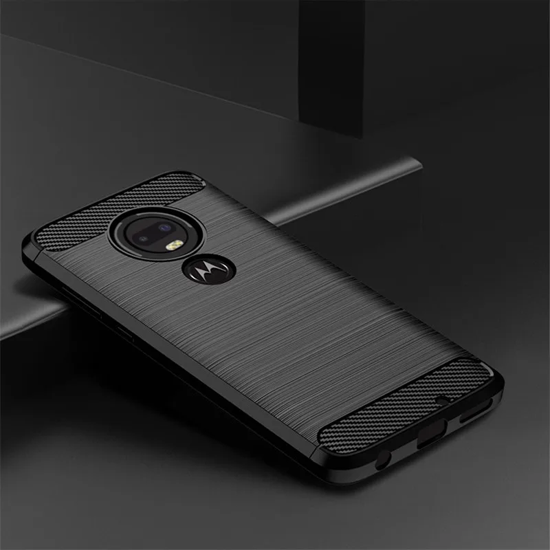 Для Motorola Moto G7 чехол матовая текстура силиконовый чехол-накладка из мягкого ТПУ