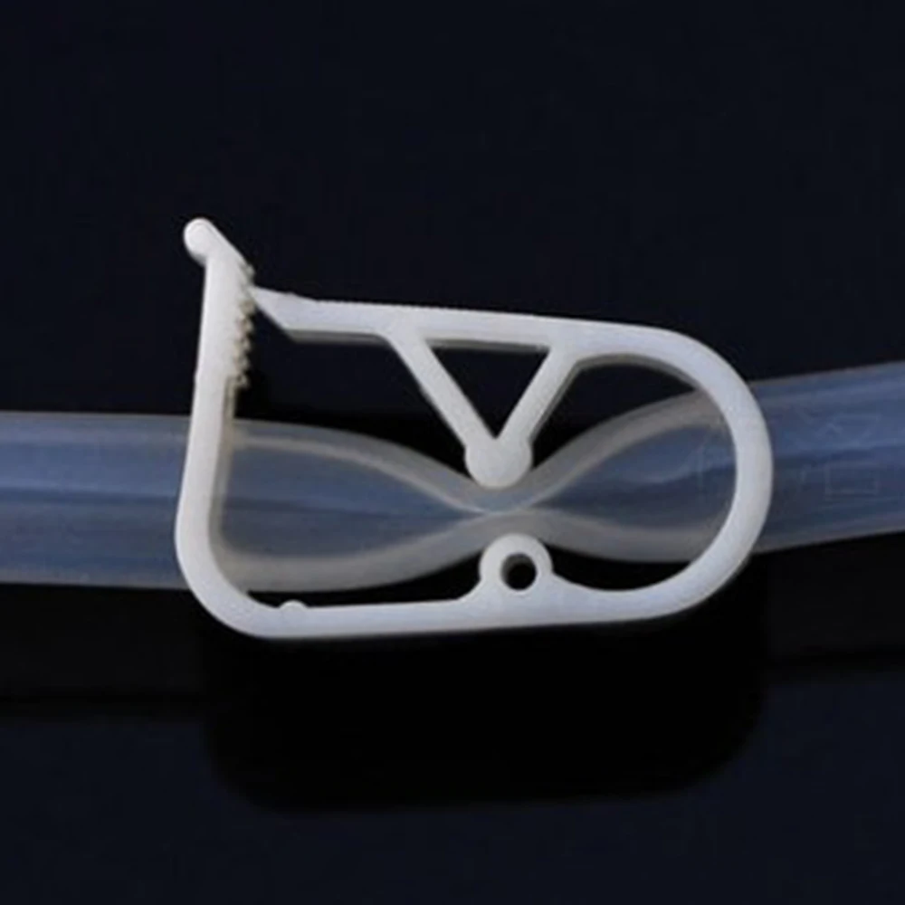 5Pcs/Bag Plastic Laboratory Pinch Clamp Chemistry Flow Control Valve