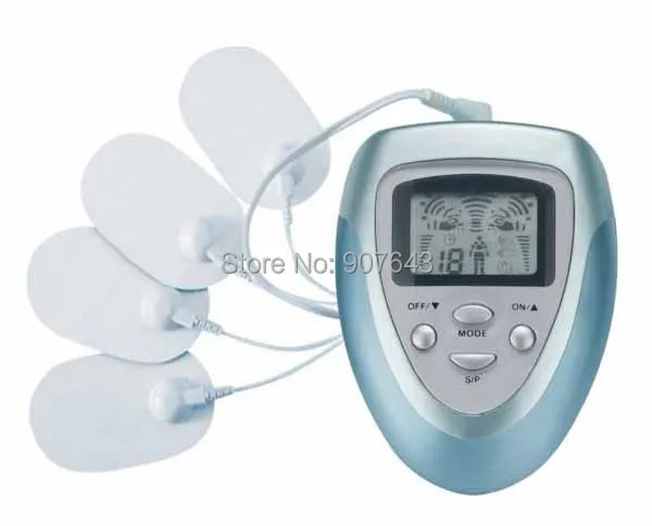 Full Body Health Care Electric Slim Tens Acupuncture Slimming Massager Digital Therapy Machine 4 Pads For Neck Foot Leg massage Full Body Health Care Electric Slim Tens Acupuncture Slimming Massager Digital Therapy Machine 4 Pads For Neck Foot Leg massage