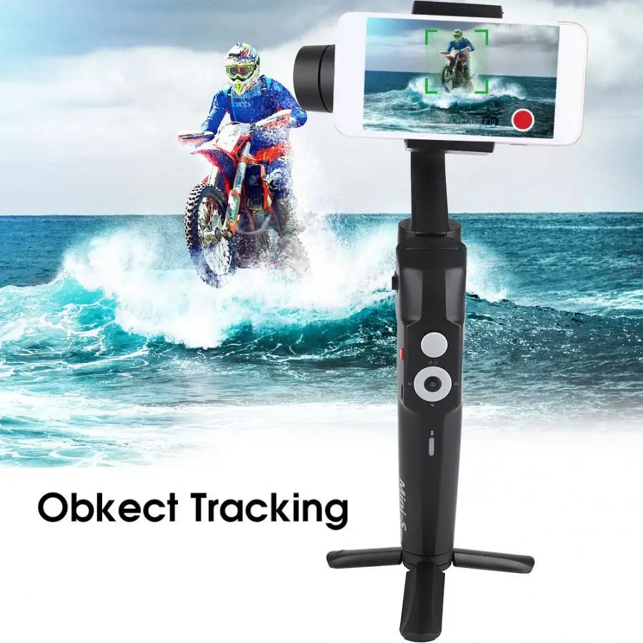 

Snoppa 3-Axls Foldable Pocket-Sized Handheld Phone Gimbal Stabilizer Folding Stabilizer for for w/ Charger NEW