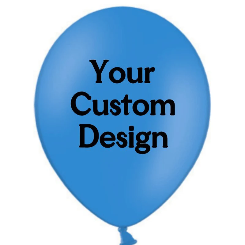 Custom Balloons, Personalized Printed Balloon, 10 inches 12 inches