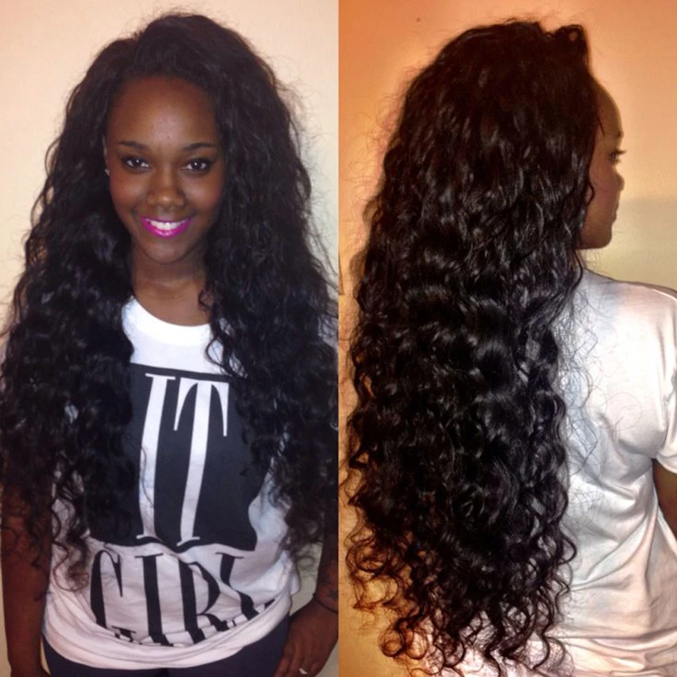 Mink 8a Brazilian Virgin Hair Loose Wave With Closure Virgin