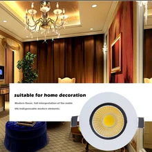 Lemonbest супер яркий Встроенный, светодиодный, затемненый светильник 5 Вт Светодиодный точечный светодиодные украшения потолочный светильник AC 220 В