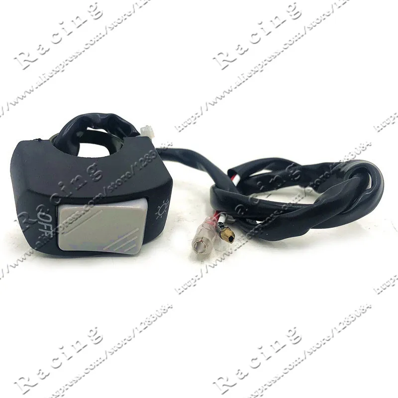1 шт 12V 7/8in на руль мотоцикла или включения/выключения для светодиодный головной светильник противотуманная фара глаз светильник стайлинга автомобилей переключатель