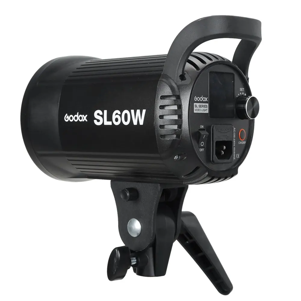 Студийный светодиодный непрерывный осветитель Godox 2 * SL 60W 60Ws 5600K для фото и