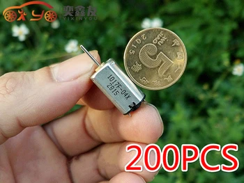 

200PCS/LOT NdFeB magnetic DC3.7V 26000 rpm Noble metal brush high speed Large torque M20 micro motor(6.5)