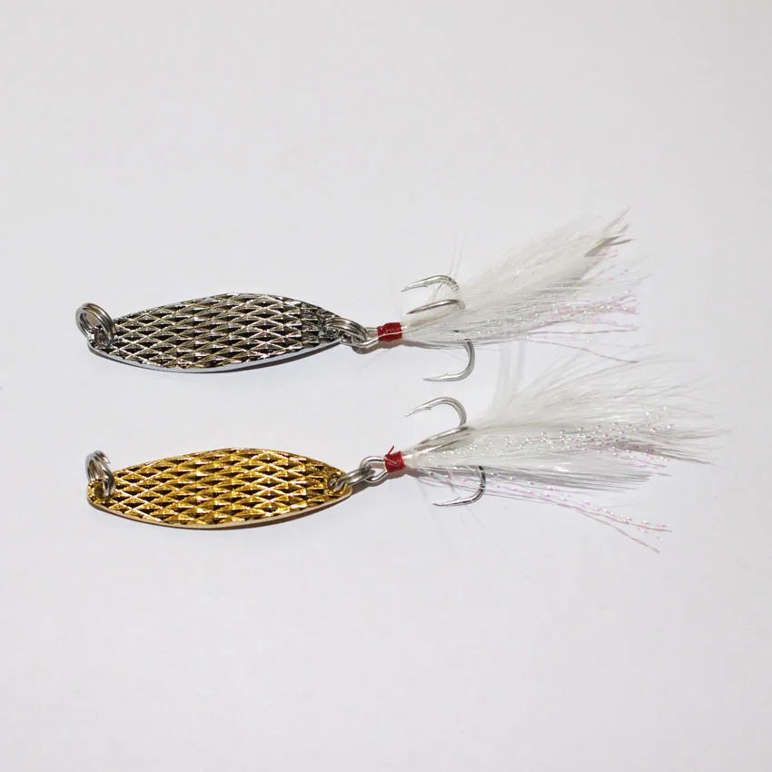 free shipping 7g/10g/15g/20g metal spoon lure fishing isca artificial