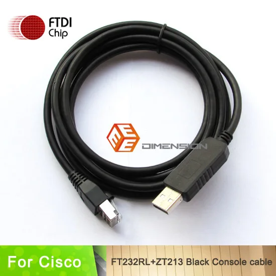 

6FT Network routers network cable FTDI chip USB RJ45 console cable for cisco router with Shielding layer