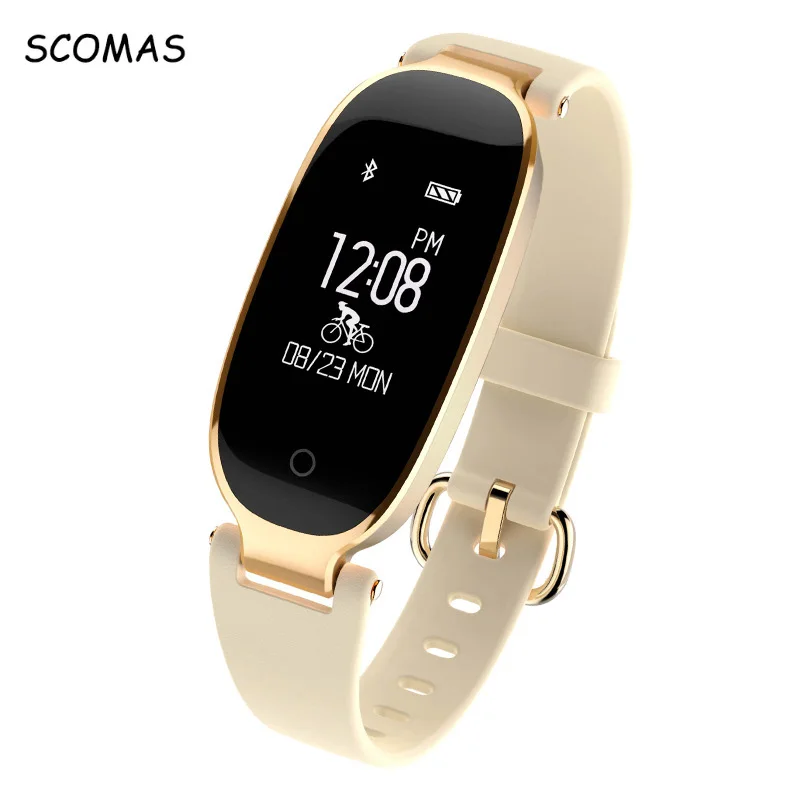 SCOMAS S3 Bluetooth Waterproof font b Smart b font font b Watch b font Fashion Women