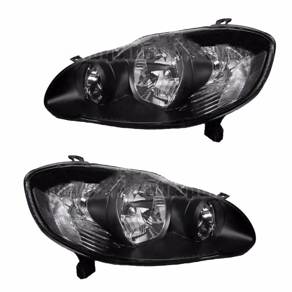 

2 pieces Head Light Head Lamp headlights for Toyota Corolla 2003