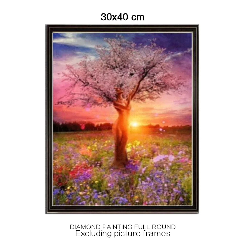 

5D DIY Diamond Painting 100% Full Round scenery Diamant Daimond Paintings New Arrivals Three-dimensional Painting Accessories