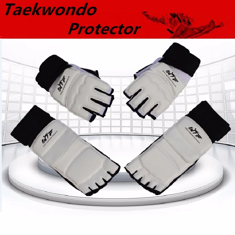 

Taekwondo Glove Fighting Hand Protector WTF Approved Martial Arts Sports Hand Guard Boxing Gloves Hand Protective Tool