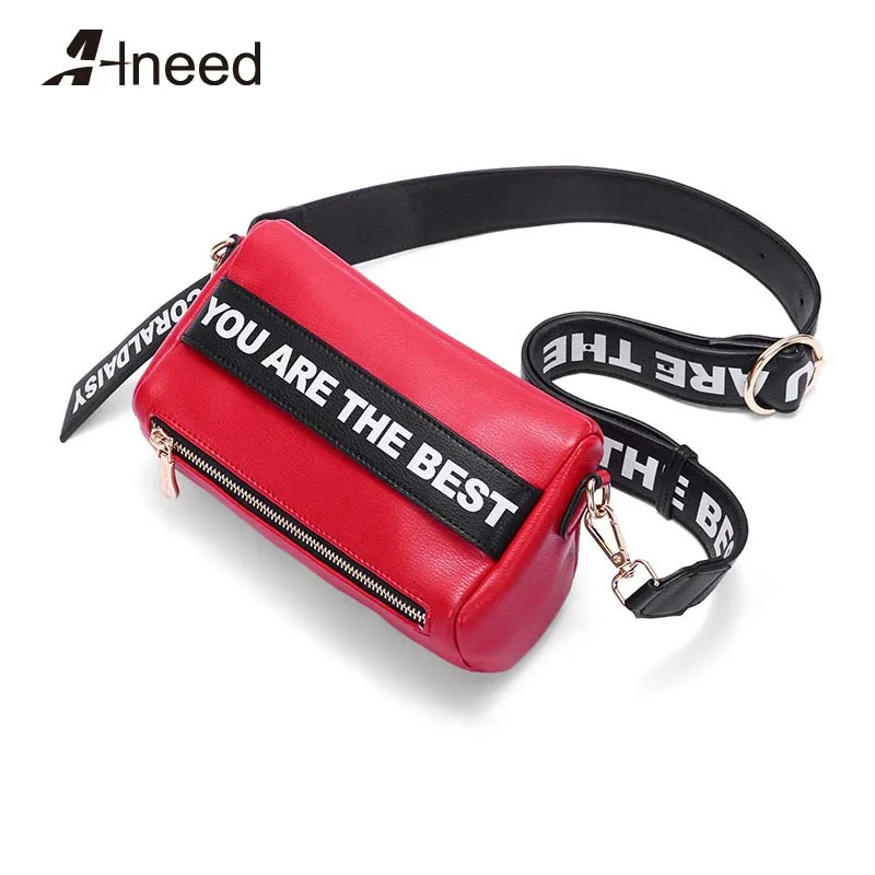 

ALNEED Belt Bag Waist Bag Fanny Pack Chest Bag for Women 2018 Luxury Brand Designer Leather Handbag High Quality Shoulder Bag