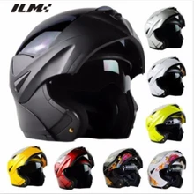 DOT Approved Motorcycle Helmet with Inner Sun Visor Flip Up Safety Double Lens Dual Visor Racing Motocross Quad Dirt Bike Helmet